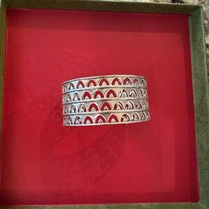 Elegant Silver Cuff Bracelet